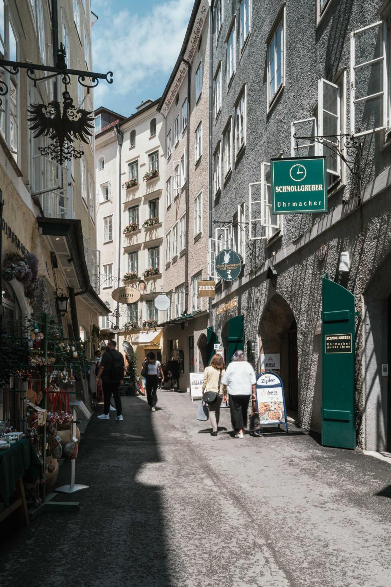 Altstadt-App. Domblick! Salzburg Exterior foto